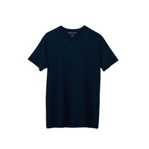 NEW DEREK ROSE men's micro modal stretch crewneck t-shirt in navy